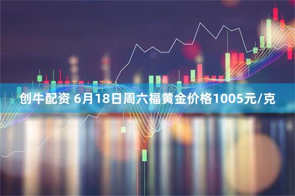 创牛配资 6月18日周六福黄金价格1005元/克