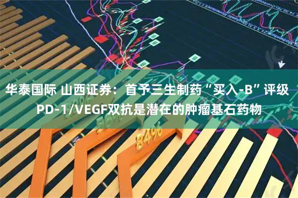 华泰国际 山西证券：首予三生制药“买入-B”评级 PD-1/VEGF双抗是潜在的肿瘤基石药物